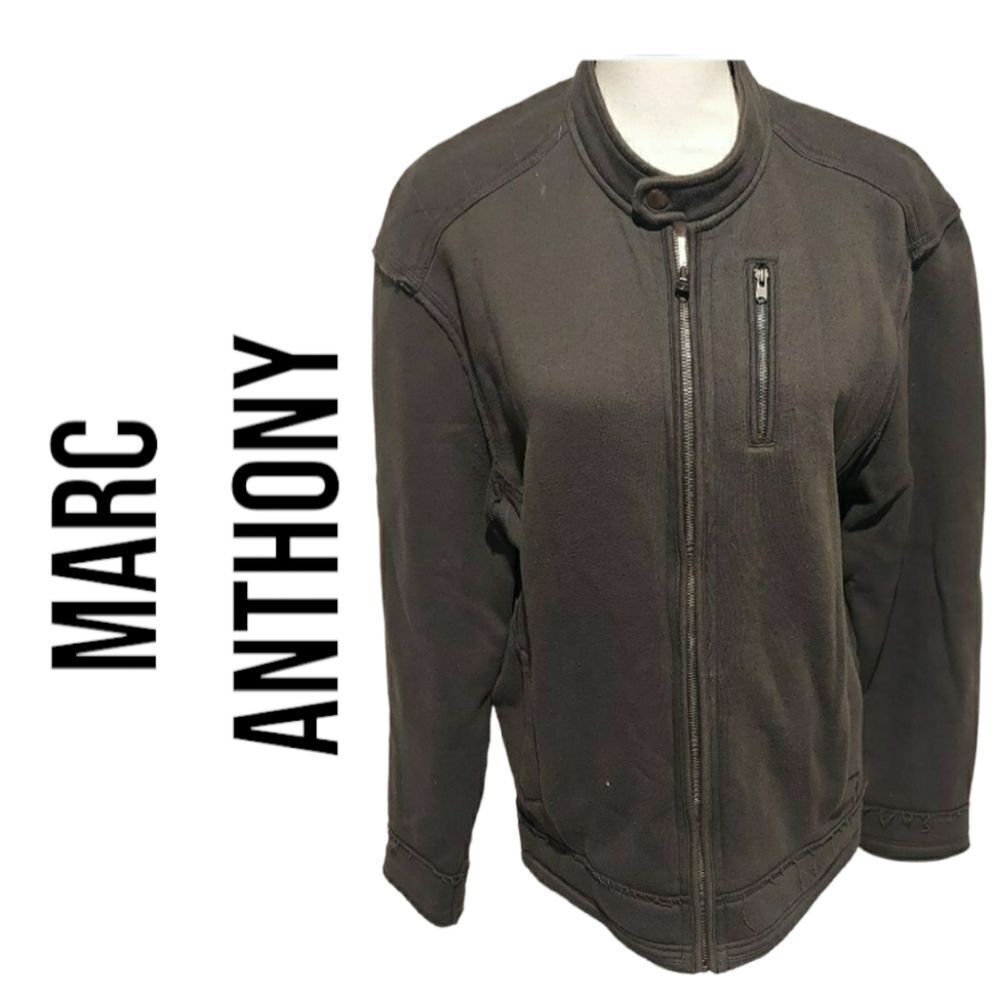 Marc Anthony jacket Black mens size XL